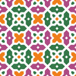 Seamless traditional floral vector islamic ornament - girih