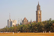 Rajabai Tower - historic clock tower, Bombay, India, Asia