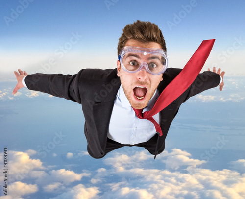 Photo: Parachutist Parachutist
