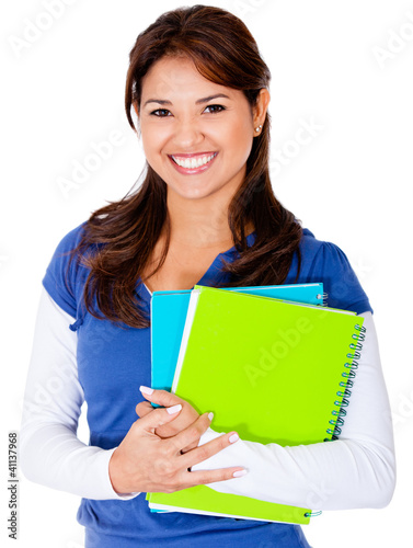 Photo: Happy female student Happy female student