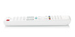White TV remote control
