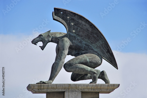 Photo: Big gargoyle Big gargoyle