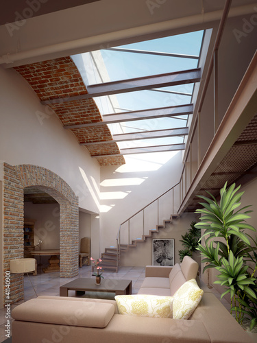 Illustration: Modern Living Room Modern Living Room