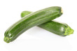 Zucchini on white, clipping path included Zucchini on white, clipping path included