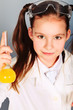 girl in lab
