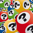 Vector: Boules Loto Boules Loto