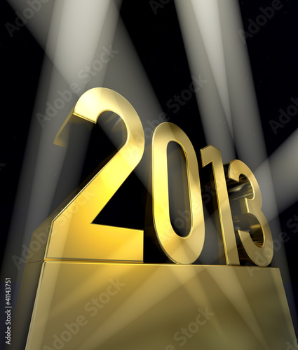 Illustration: 2013 Silvester Neujahr 2013 Silvester Neujahr