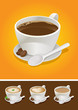 cups of coffee