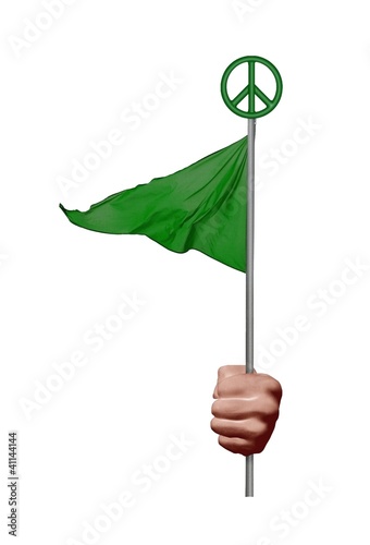 Illustration: Militant pacifiste Militant pacifiste