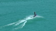 Speedy water scooter on Blue Lake