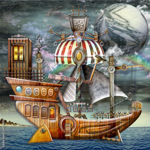 Illustration: Ship in the night Ship in the night