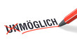 Es ist möglich