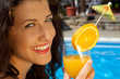 Cocktail at the Poolside
