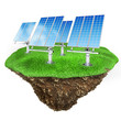 3d green energy concept