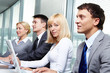canvas print picture - Business course