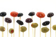 Olives isolated on white Olives isolated on white