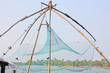 chinese fishing net of cochin in Kerala state india