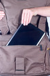 Bag and the tablet computer