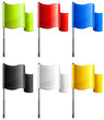 rectangular flags