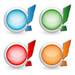 Ausrufezeichen Buttons