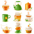 Vector: Tea set Tea set