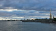 Vasilevsky Island, and frotress, timelapse