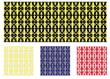 set of seamless vector vintage patterns set of seamless vector vintage patterns