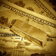 Dollars  and gold bullion
