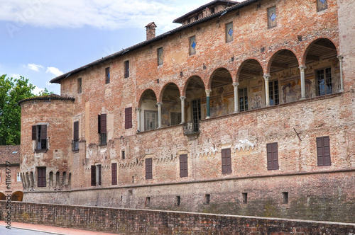 Photo: Rocca Sanvitale. Fontanellato. Emilia-Romagna. Italy. Rocca Sanvitale. Fontanellato. Emilia-Romagna. Italy.