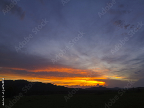 Photo: sunset sky sunset sky