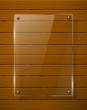 Wooden texture with glass framework. Wooden texture with glass framework.
