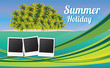 Vektor: Summer holiday card Summer holiday card