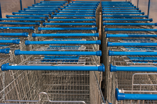 Photo: Shopping trolley Shopping trolley
