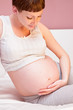 Portrait of a beautiful pregnant woman