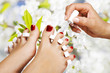 Photo: Pedicure in the spa salon in the garden Pedicure in the spa salon in the garden