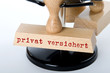 Foto: Stempel Privat versichert Stempel Privat versichert
