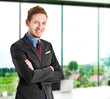 Young businessman portrait