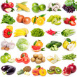 Collection of fruits and vegetables