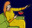 Scared Watching TV