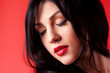 portrait of a woman brunettes