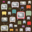 retro TV pattern
