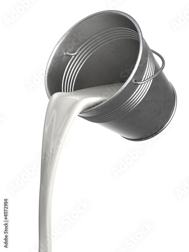 Illustration: Milk bucket Milk bucket