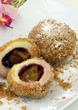 Topfenknödel mit Zwetschken