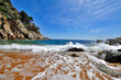 Beautiful wild coastline of Costa Brava, Spain