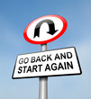 Start again.