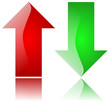 Download and upload icons