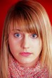 Jeune fille blonde. Jeune fille blonde.