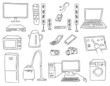 household technics vector set