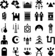 Arab countries icons