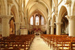 the interior of the church of Vigny in Val d Oise the interior of the church of Vigny in Val d Oise